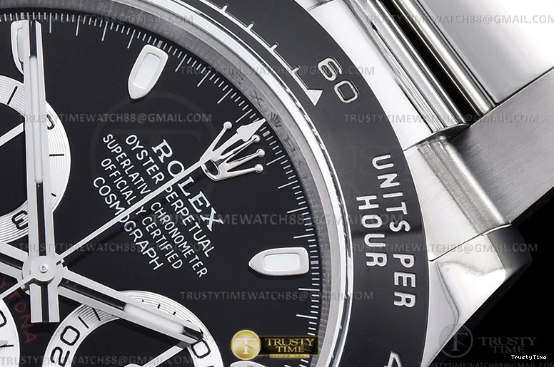 0703 Colorful ROLDYT0436B – Daytona 116500 CER SS SS Black 904L QF V3 SH 949
